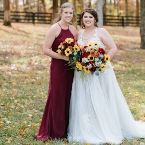 David’s Bridal Bridesmaid Dress
